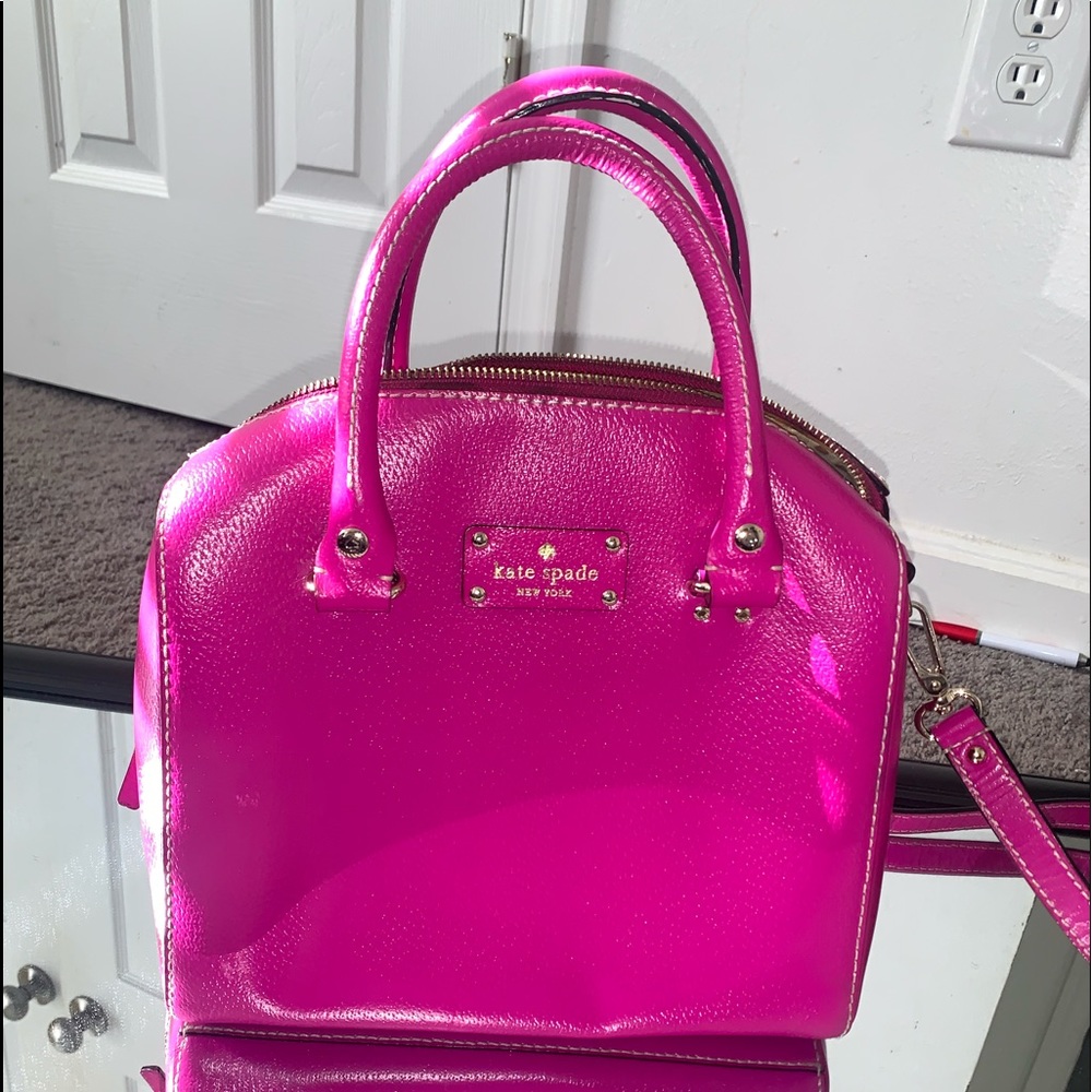 Fuschia Kate Spade Handbag